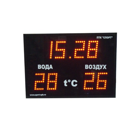 Купить Часы-термометр СТ1.13-2t для бассейна в Черняховске 