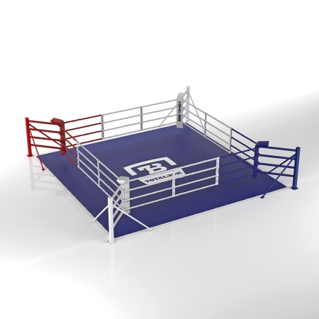 Купить Ринг боксерский напольный Totalbox на упорах 5х5м в Черняховске 
