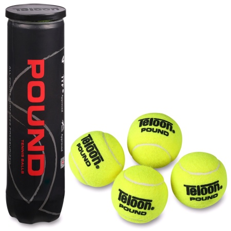 Купить Мяч для большого тенниса Teloon 828Т Р4  (4 шт) в Черняховске 