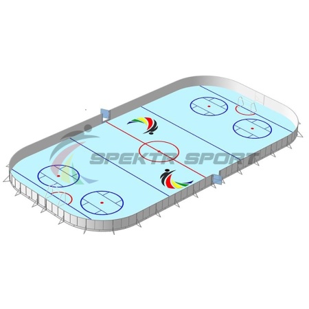 Купить Хоккейная коробка, борта фанера 12 мм, 30×15 в Черняховске 
